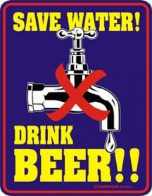 Save Water Drink Beer