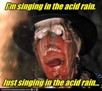 Acid Rain Melting