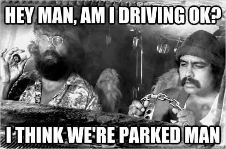 Cheech & Chong Parked