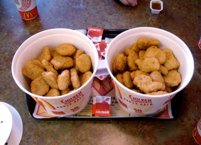 These tubs rule, but boys, you're looking a little light on the sauces!