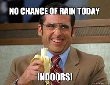 No Rain Indoors