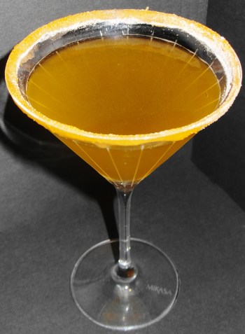 Pond Water Martini Cocktail