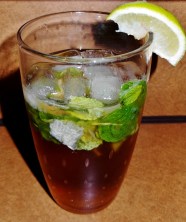 Black Mojito Cocktail Black Mojito Cocktail
