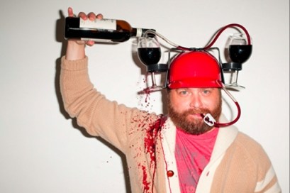 Perhaps Zach Galifianakis will be the next celeb to invest in a winery!?