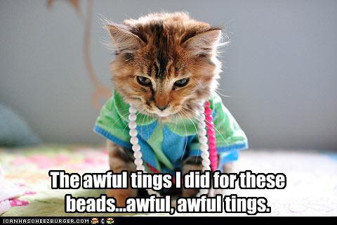 Beads Kitty