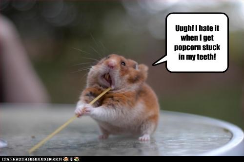 popcorn stuck