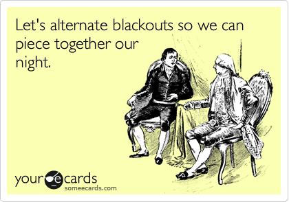 Alternate Blackouts