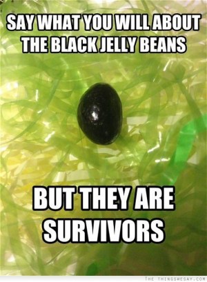 Black Jelly Beans