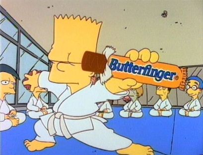 Butterfinger-Bart Simpson