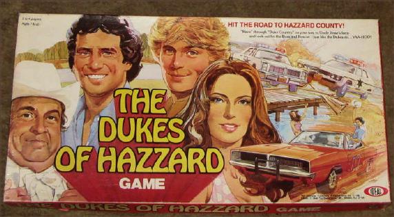 dukes of hazzard board game