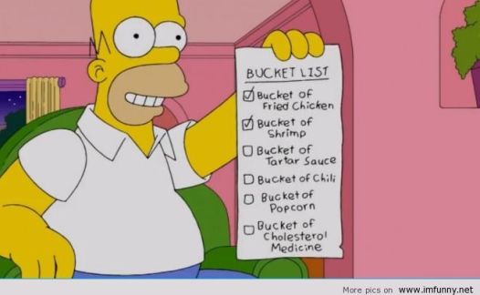 Homer's Bucket List