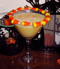 Candy Corn Cocktail Candy Corn Martini