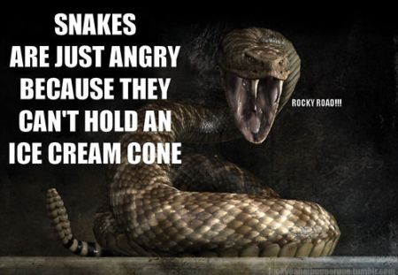 snakes angry