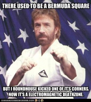 Chuck Norris Bermuda Triangle