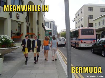 meanwhile in bermuda