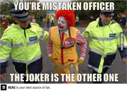Ronald McDonald Joker