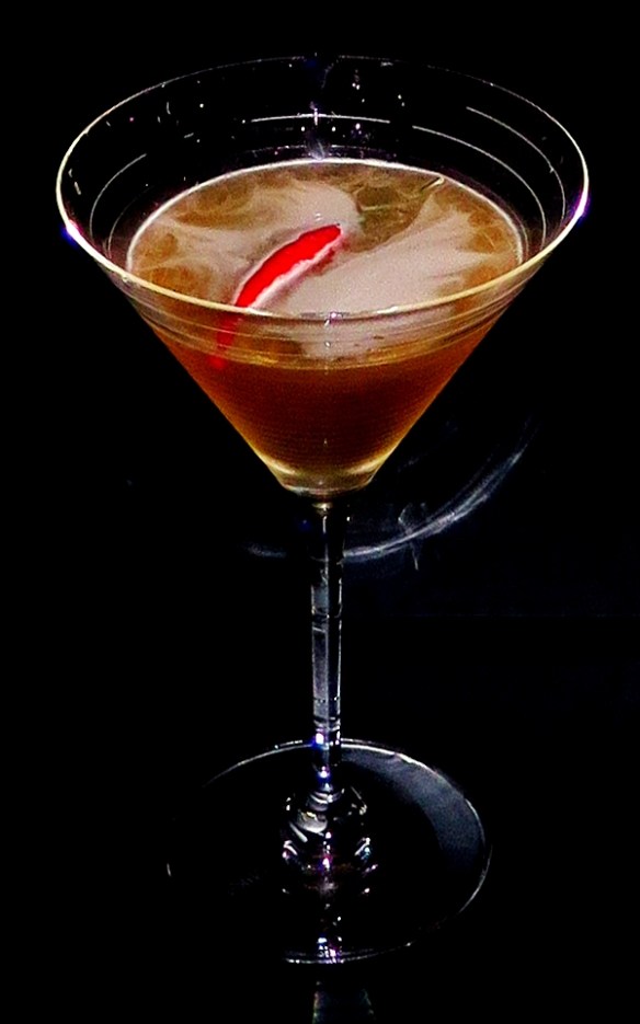 Fireball Martini