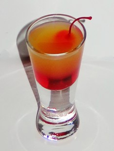 Pineapple Upside-Down Cake Shot