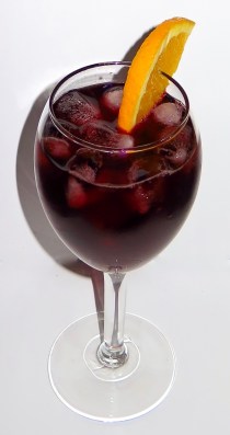Cabernet Cobbler Wine Cocktail
