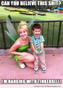 Hangin with Tinkerbell