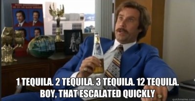 tequila escalation