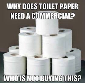 Toilet Paper Commercial