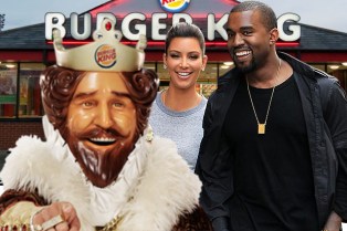 Kanye Burger King