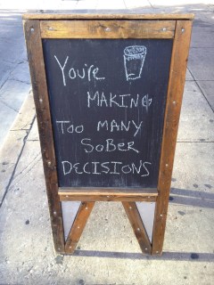Sober Decisions