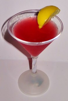 Berry Caliente Martini