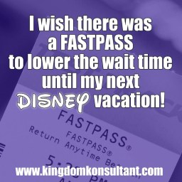 Disney Vacation Fastpass