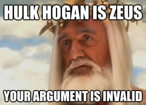 Hogan as Zeus