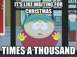 cartman waiting