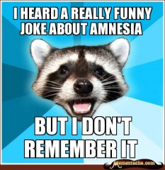 amnesia joke