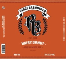 Ridge Hairy Donut Irish Amber Ale