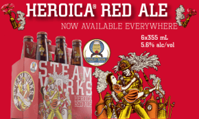 Steamworks Heroica Red Ale