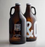 Steel &amp; Oak Growlers