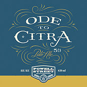 Powell Street Ode to Citra Pale Ale