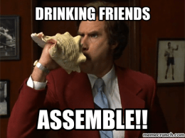Drinking Friends Assemble