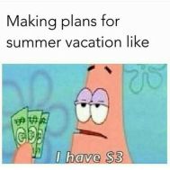 Summer Vacation Money