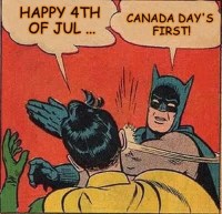 Canada Day-4th of July