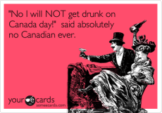 Canada Day Drunk