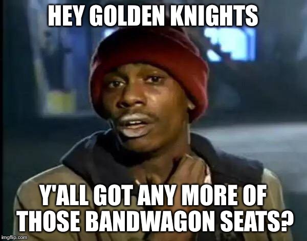 Golden Knights Bandwagon