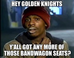 Golden Knights Bandwagon