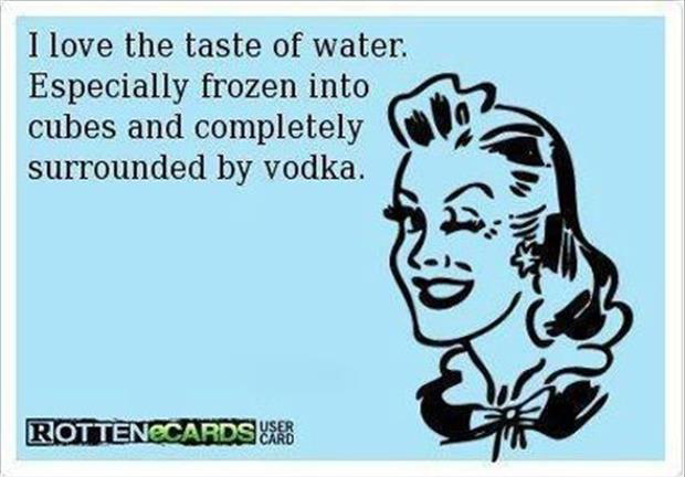 Water and Vodka