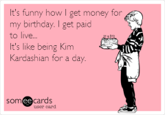 money for birthday