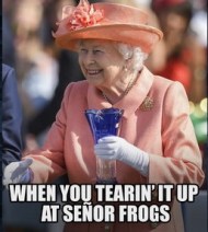 senor frogs queen