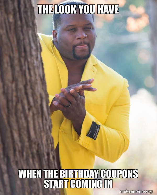 Birthday Coupons